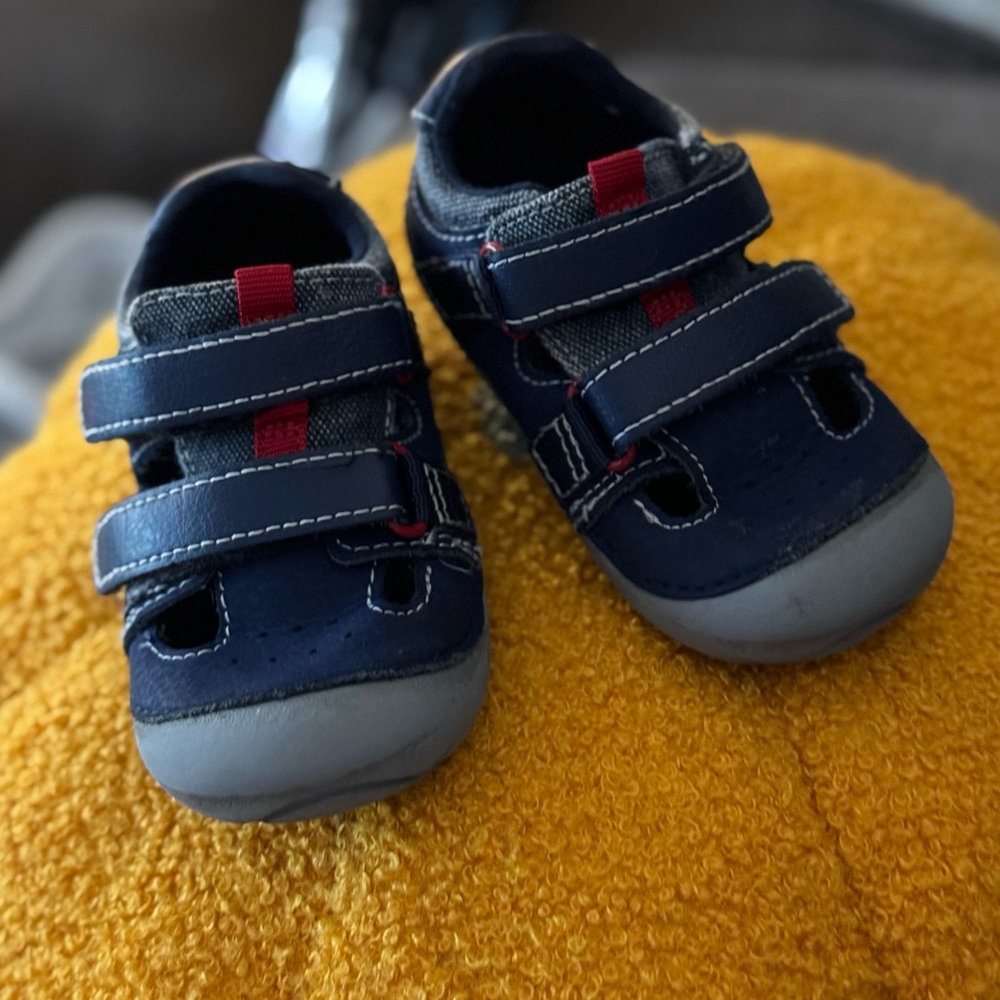 Stride Rite baby boy walking shoes